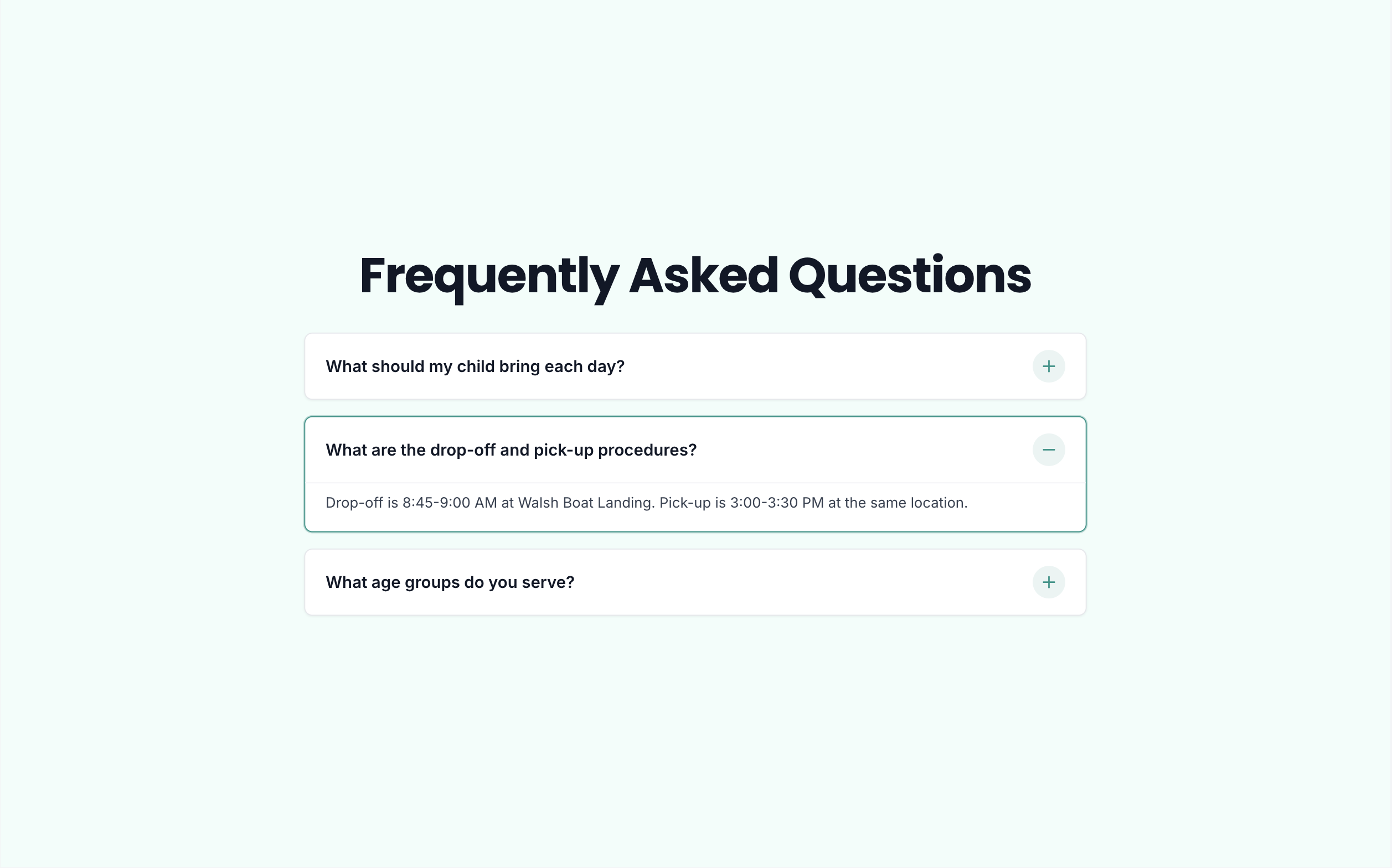 Frequently Asked Questions