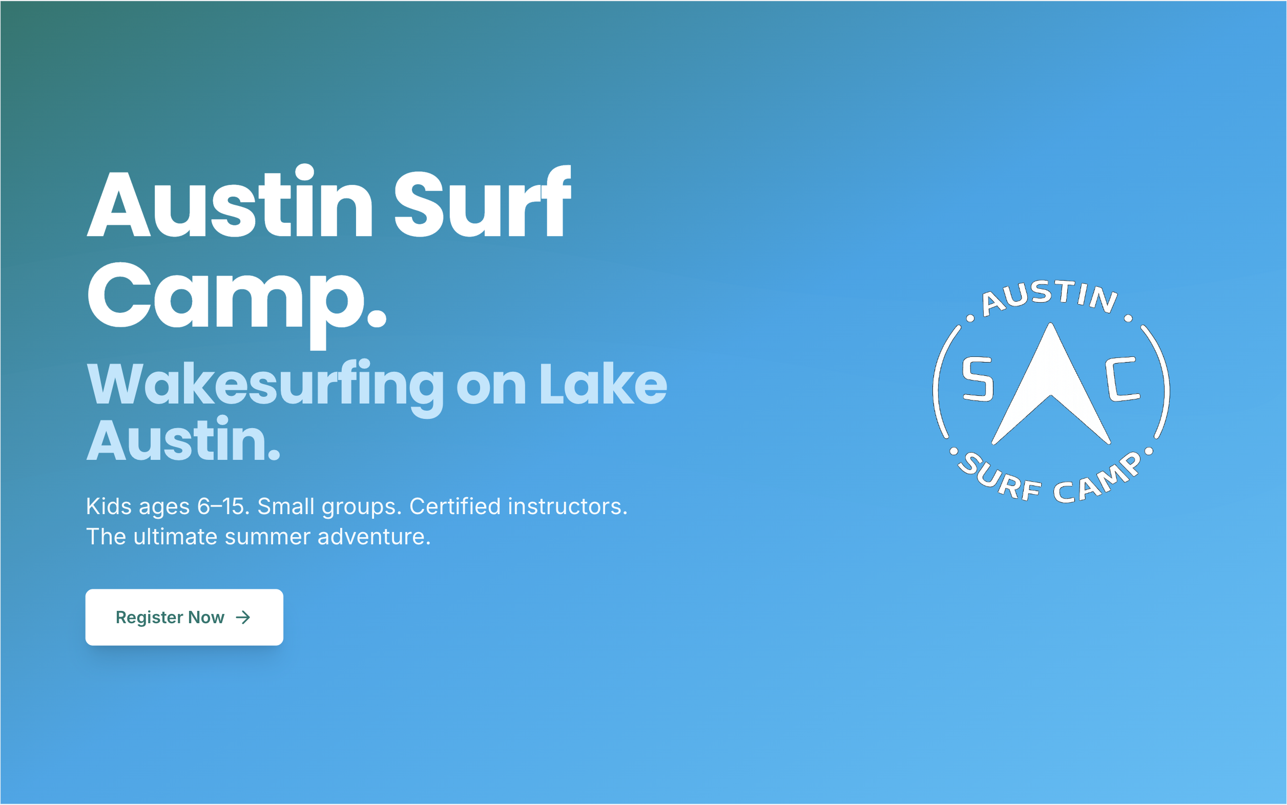 Austin Surf Camp hero